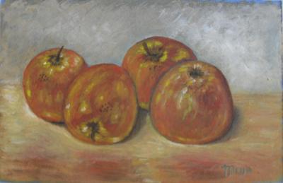 PINTURAS: CUATRO MANZANAS