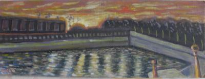 Paisajes:Campo de golf: Rio Real Marbella Nocturno