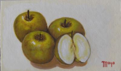 Bodeg&oacute;n. Manzanas Reineta