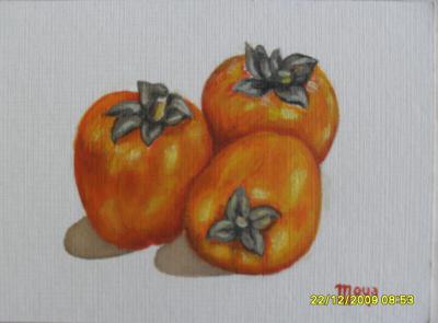 Bodeg&oacute;n: Caquis